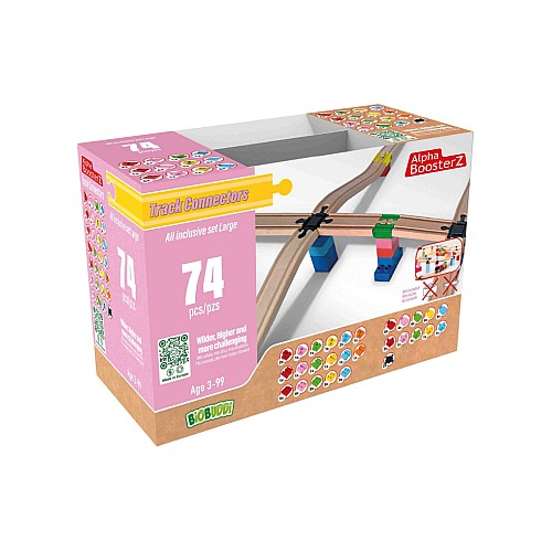Alpha Boosterz Track Connectors All Inclusive Set Large (210-20240313)