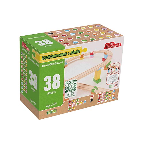 Alpha Boosterz Track Connectors All In One Block Box Small ( 210-20240408)