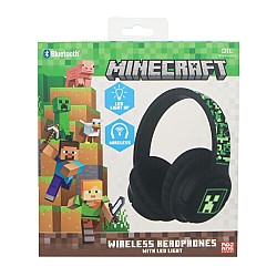 Otl Minecraft Wireless Headphones With Led Light