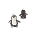 Princess Mimi Plush Baby Penguin Pendant Penguin Random (0413171)