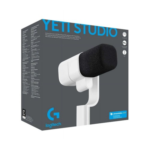Logitech G Yeti Studio White Microphone