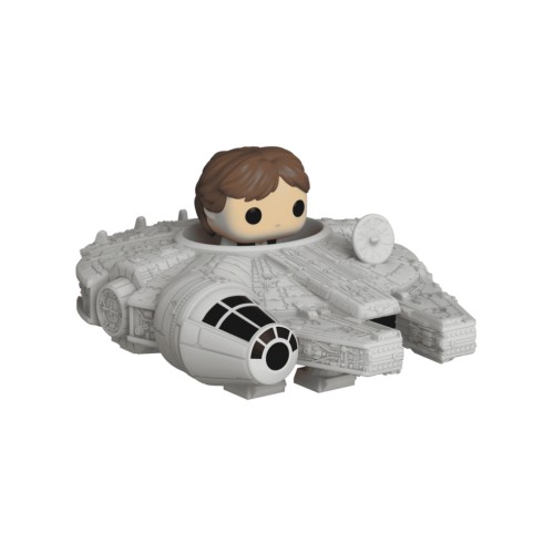 Funko Bitty Pop Ride Star Wars Han Solo And The Millennium Falcon