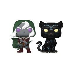 Funko Pop Games 2-pack Dungeons Dragons Drizzt Do Urden Guenhwyvar