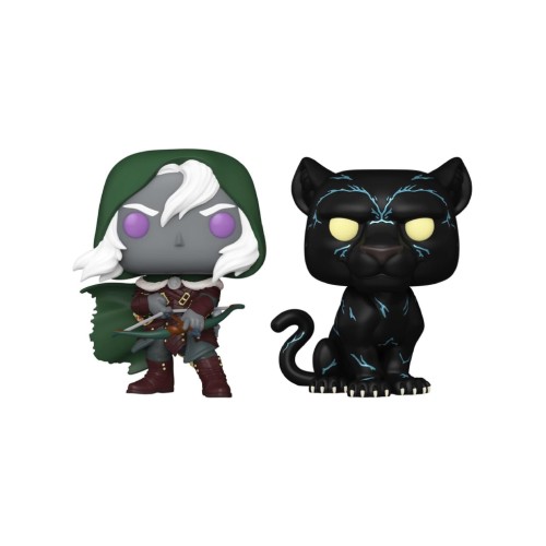 Funko Pop Games 2-pack Dungeons Dragons Drizzt Do Urden Guenhwyvar