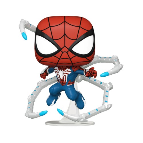 Funko Pop Marvel Gamervese Spider-man 2 Peter Parker (advanced Suit 2.0) #971 Bobble-head 10cm