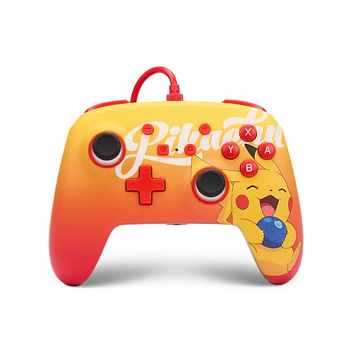 Powera Enh Wired Controller Oran Berry Pikachu
