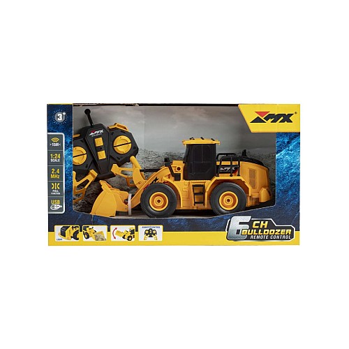 Mx R/c Constructions Bulldozer R/c 1:24 2,4ghz, 3,7v 500mah, 6 Channels (471461)