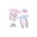 Tiny Treasures Baby Penguin Twin Doll Set (30544)