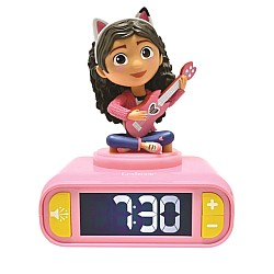 Gabby's Dollhouse Alarm Clock With Night Light And Sounds (80114)