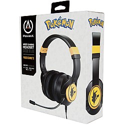 Powera Pokemon Wired Headset Pikachu Silouette