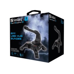 Sandberg 2in1 Usb Hub Bungee