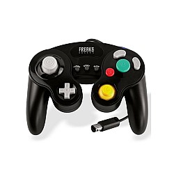 Wii/gc Black Controller Turbo And Slow Motion