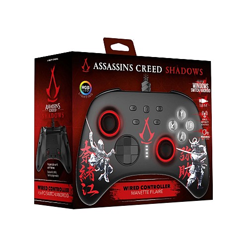 Wired Pc Controller Assassin's Creed Shadows