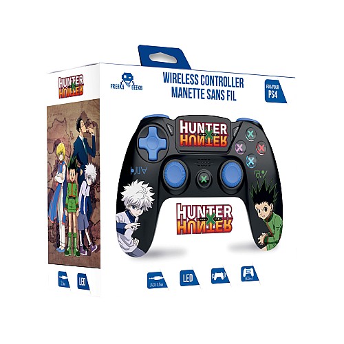 Hunter X Hunter-wireless Controller 3,5mm Jack Slot (black) Duo Gon Kirua