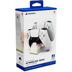 Pdp Afterglow Wave Dual Charger White