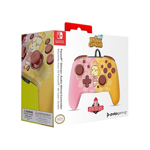 Pdp Faceoff Deluxe Audio Wired Controller Isabelle