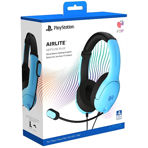 Pdp Airlite Headset Wired Neptune Blue