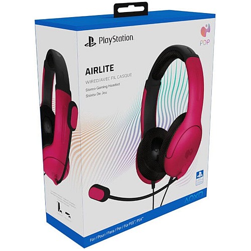 Pdp Airlite Wired Cosmic Red Headset