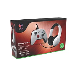 Pdp Rematch & Airlite Radial White Bundle