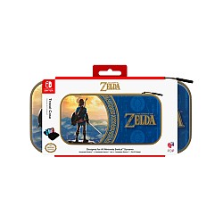 Pdp Deluxe Travel Case Zelda Hyrule Blue Licensed
