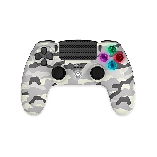 Wireless Controller 3,5mm Jack Slot Led-white Camo