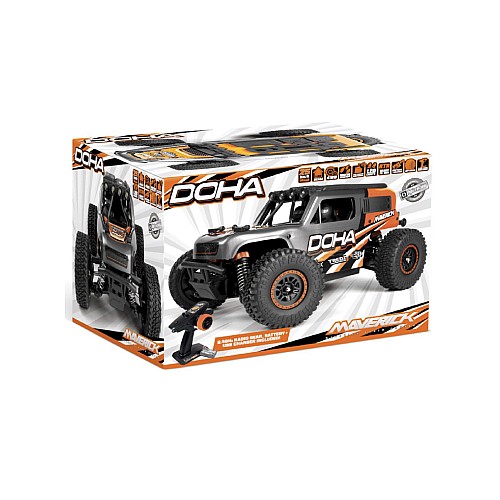 Maverick Doha 1/20 4wd Electric Truck Orange 24cm (150702)