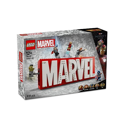 Lego Super Heroes Marvel Logo & Minifigures (76313)