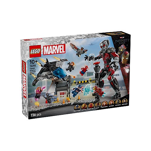 Lego Super Heroes Captain America Civil War Action Battle (76314)