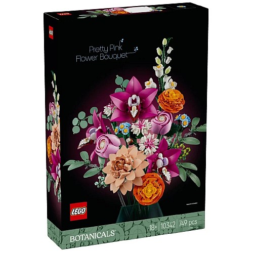 Lego Botanicals Pretty Pink Flower Bouquet (10342)