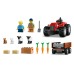 Lego City Red Farm Tractor With Trailer & Sheep (60461)