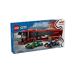 Lego City F1(r) Truck With Rb20 & Amr24 F1(r) Cars (60445)