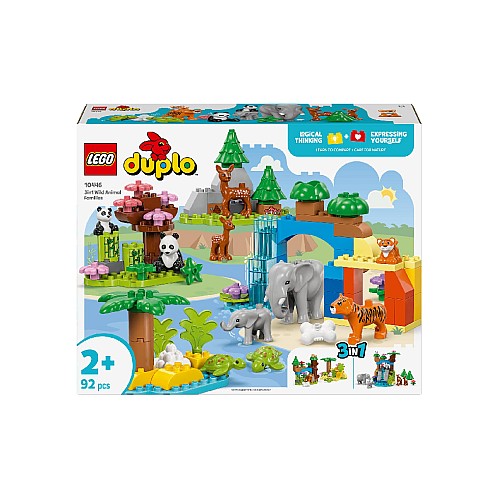 Lego Duplo Town 3-in-1 Wild Animal Families (10446)