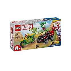 Lego Spidey Spin And Electro Dinosaur Vehicle Chase (11198)