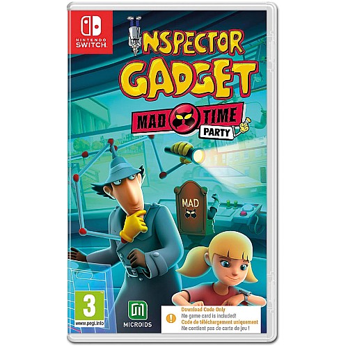Inspector Gadget Mad Time Party (code In Box)