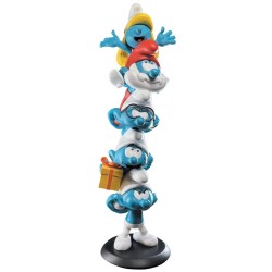 The Smurfs Resin Smurfs Column Polychrome Edition 50cm