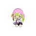 Demon Slayer Kimetsu No Yaiba Mitsuri Kanroji/muichiro Tokito-(a:mitsuri Kanroji) Big Plush 23cm