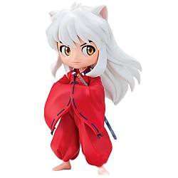Inuyasha Q Posket-inuyashaa&miroku-(a:inuyasha) 14cm