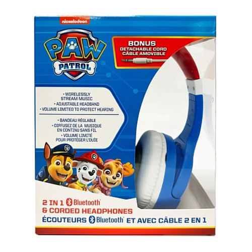 Ekids Paw Patrol Bluetooth Headphones