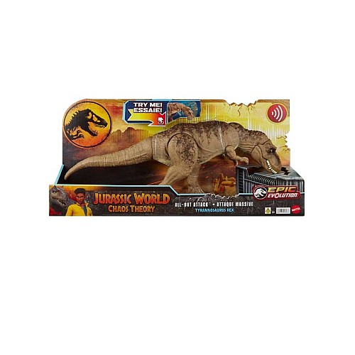 Jurassic World All-out Attack Tyrannosaurus Rex (hxf53)