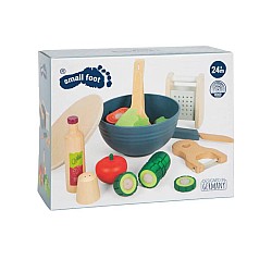 Small Foot Cutting Set With Salad Fresh (i-sf12612)