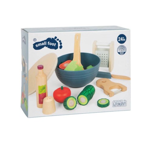Small Foot Cutting Set With Salad Fresh (i-sf12612)