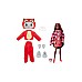 Barbie Cutie Reveal Costumee Kitty Red Panda (960-2426)