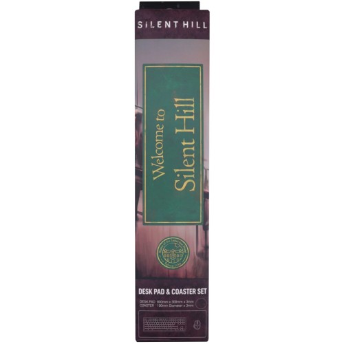 Silent Hill Xl Desk Pad And Coaster Set