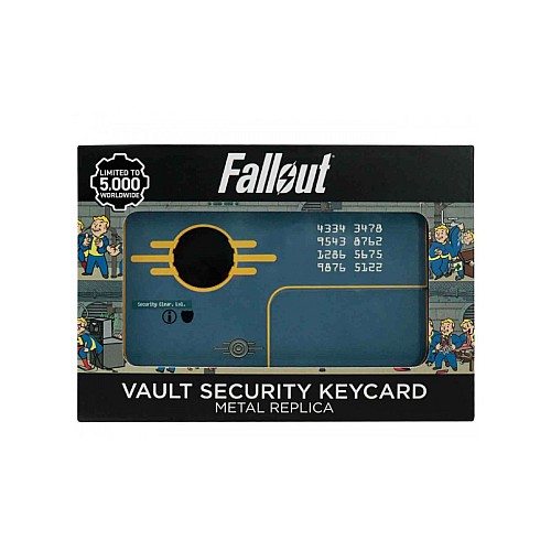 Fallout Vault Security Keycard Replica