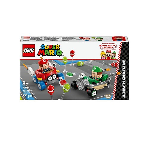 Lego Super Mariotm Mario Karttm Baby Mario Vs. Baby Luigi (72034)