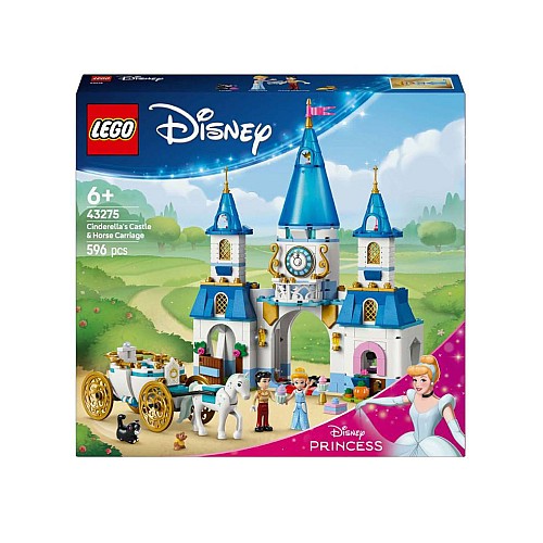 Lego Disney Princess Cinderella's Castle & Horse Carriage (43275)
