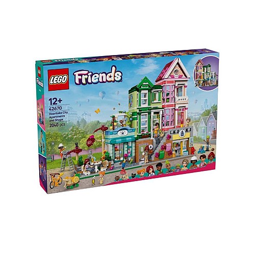 Lego Friends Heartlake City Apartments And Stores (42670)