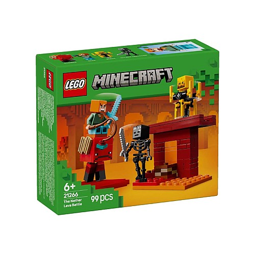 Lego Minecraft The Nether Lava Battle (21266)