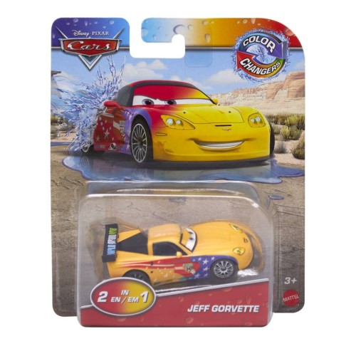 Disney Cars Color Changers Jeff Gorvette (hrx46)