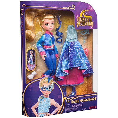 Unicorn Academy Dlx Doll Isabel Masquerade 24cm (6071171)